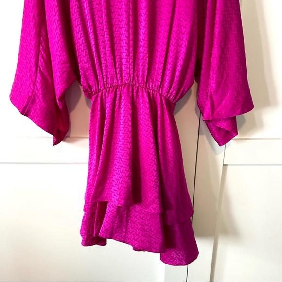 Zadig & Voltaire Women's Silk Cyclamen Pink Hailey Dress in Size XS - Picture 6 of 14